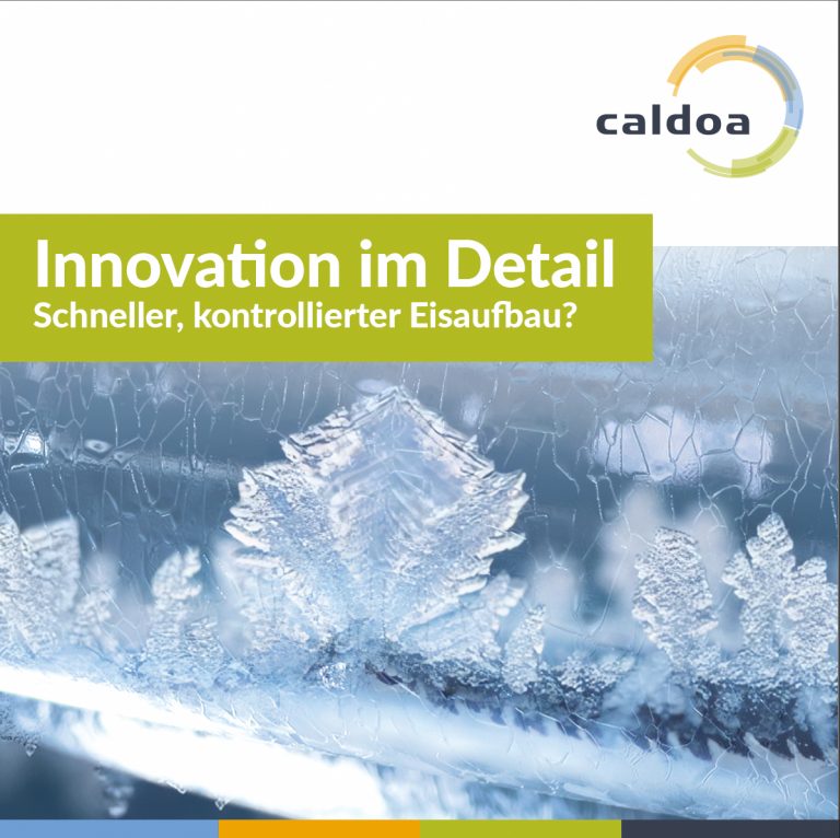 Detailinnovation an Eisspeicher-Wärmeübertragern für effizienteren Eisaufbau im Speicher