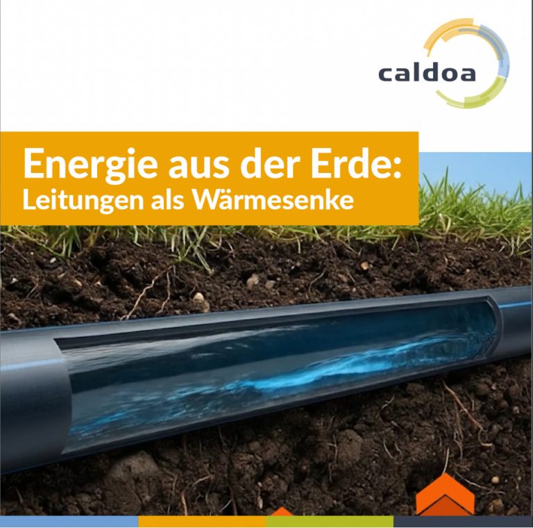Patentiertes Verfahren zur Nutzung von Energie aus dem Erdreich für nachhaltige Eisspeicher-Systeme bei Caldoa