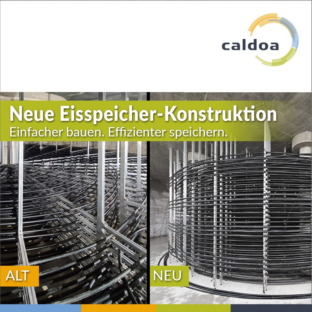 neue Eisspeicherkostruktion - Vergleich alt - neu