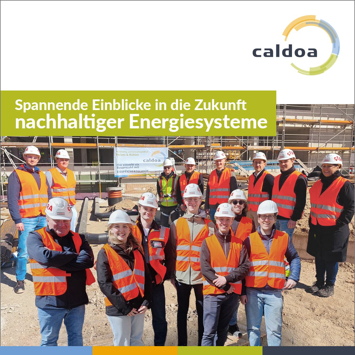 Studiernede zu Besuch im Eisspeicher - nachhaltige Energiesysteme